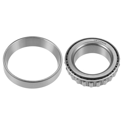 Harfington Uxcell LM300849/LM300811 Tapered Roller Bearing Cone and Cup Set 1.61" Bore 2.676" O.D.