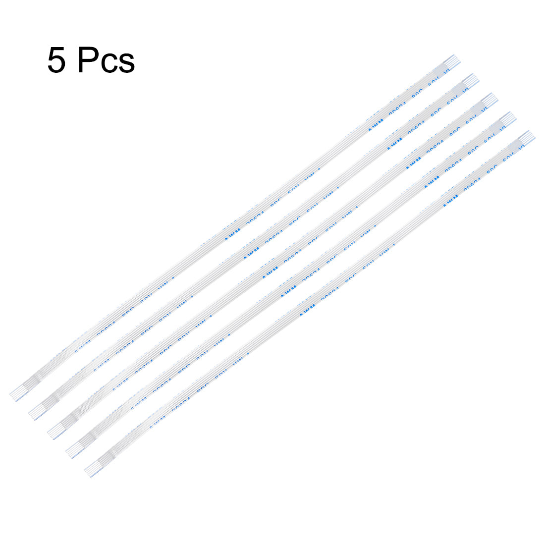 Uxcell Uxcell Flexible Flat Cable, 15 Pins 0.5mm Pitch 150mm FPC FFC Ribbon Cable 5Pcs(A Type)