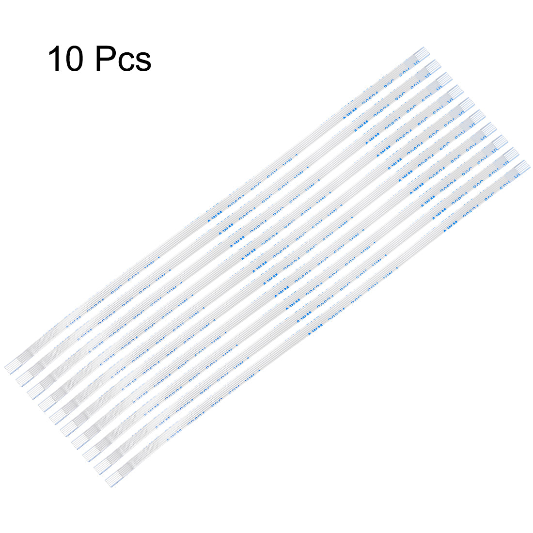 Uxcell Uxcell Flexible Flat Cable, 14 Pin 0.5mm Pitch 150mm FPC FFC Ribbon Cable 10Pcs(A Type)