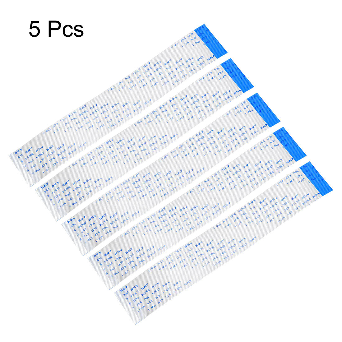 Uxcell Uxcell Flexible Flat Cable, 33 Pins 0.5mm Pitch 150mm FPC FFC Ribbon Cable 5Pcs(B Type)