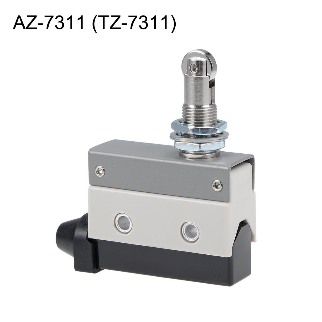 uxcell Uxcell AZ-7311 Limit Switch, TZ-7311 Roller Plunger Micro Momentary Switches Panel Mount 1NC+1NO