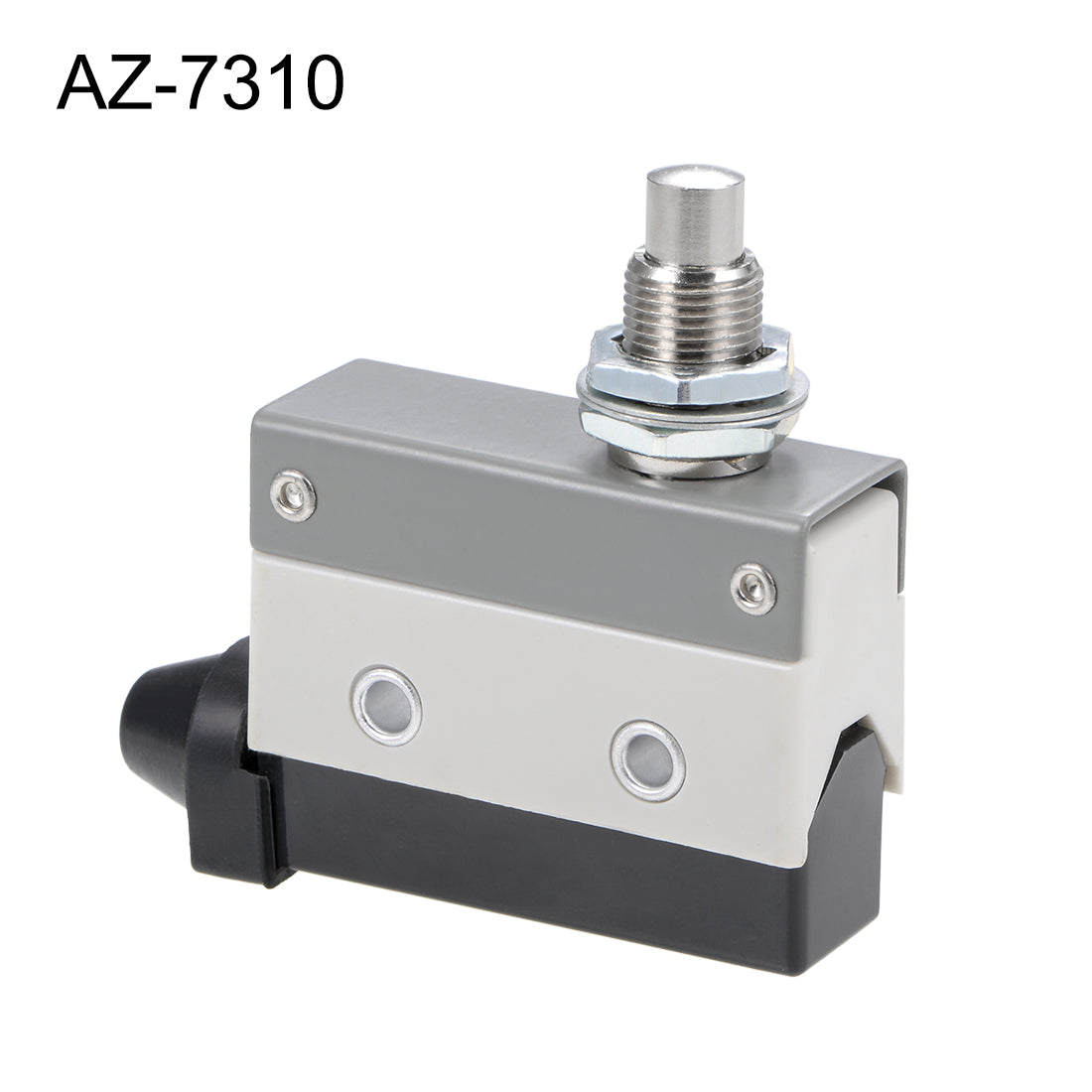 uxcell Uxcell AZ-7310 Limit Switch, TZ-7310 Push Plunger Micro Momentary Switches Panel Mount 1NC+1NO