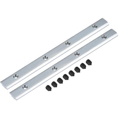 Harfington Uxcell Straight Line Connector, 7 Inch Joint Bracket with Screws for 3030 Series T Slot 8mm Aluminum Extrusion Profile, 2 Pcs