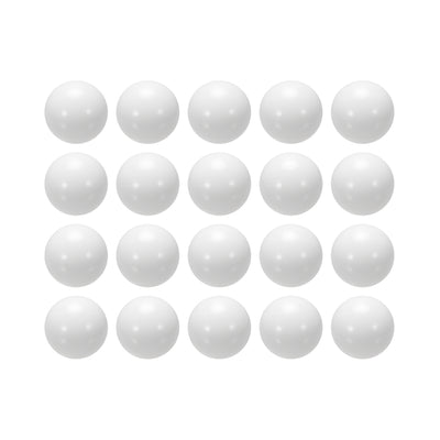 Harfington Uxcell 7mm POM Coin Ring Making Balls, Plastic Bearing Ball 20pcs