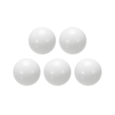 Harfington Uxcell 3/4-inch POM Coin Ring Making Balls, Plastic Bearing Ball 5pcs