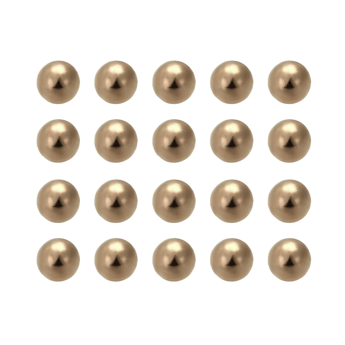 Uxcell Uxcell 2.8mm Precision Solid Brass Bearing Balls 30pcs