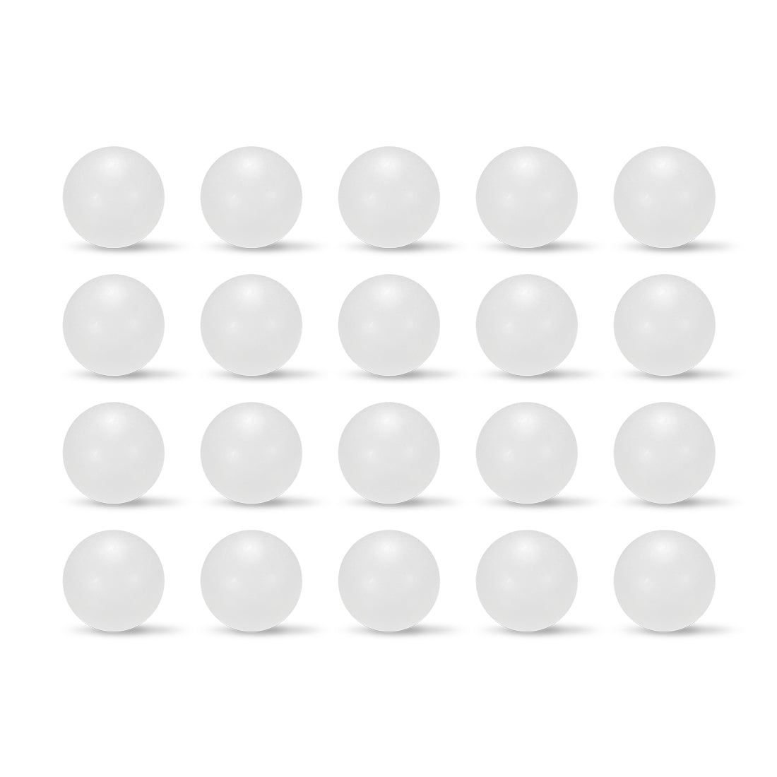 Uxcell Uxcell 7mm PP Solid Plastic Balls, Precision Bearing Ball 300pcs