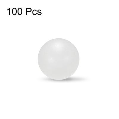 Harfington Uxcell 10mm PP Solid Plastic Balls, Precision Bearing Ball 100pcs