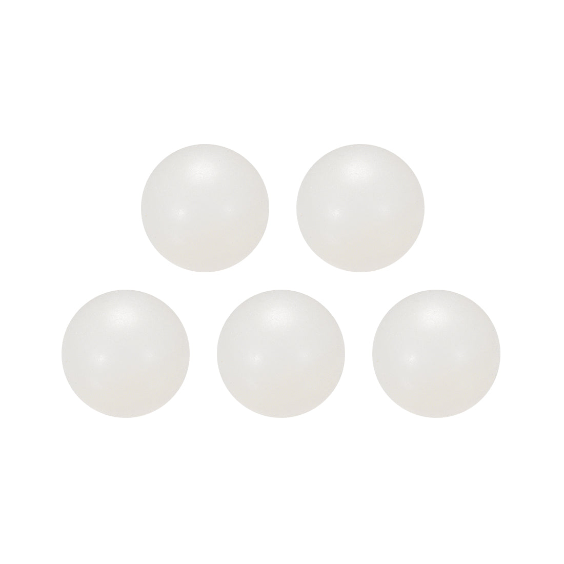 Uxcell Uxcell 18mm PP Solid Plastic Balls, Precision Bearing Ball 5pcs