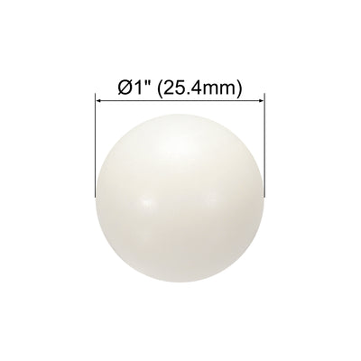Harfington Uxcell 1-inch PA Nylon Solid Plastic Balls, Precision Bearing Ball 2pcs