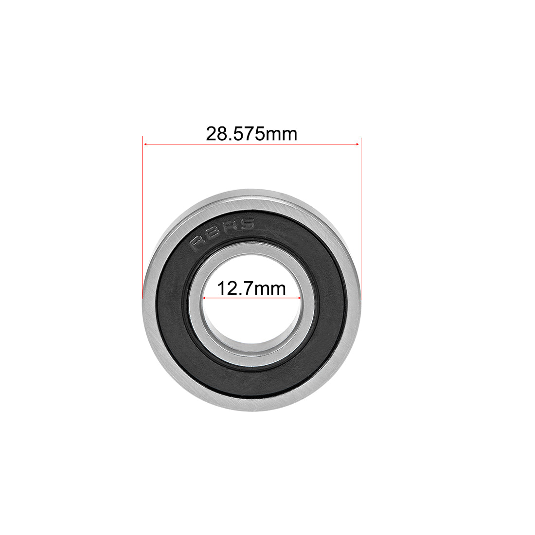 uxcell Uxcell Deep Groove Ball Bearing Double Sealed ABEC-3 Bearings