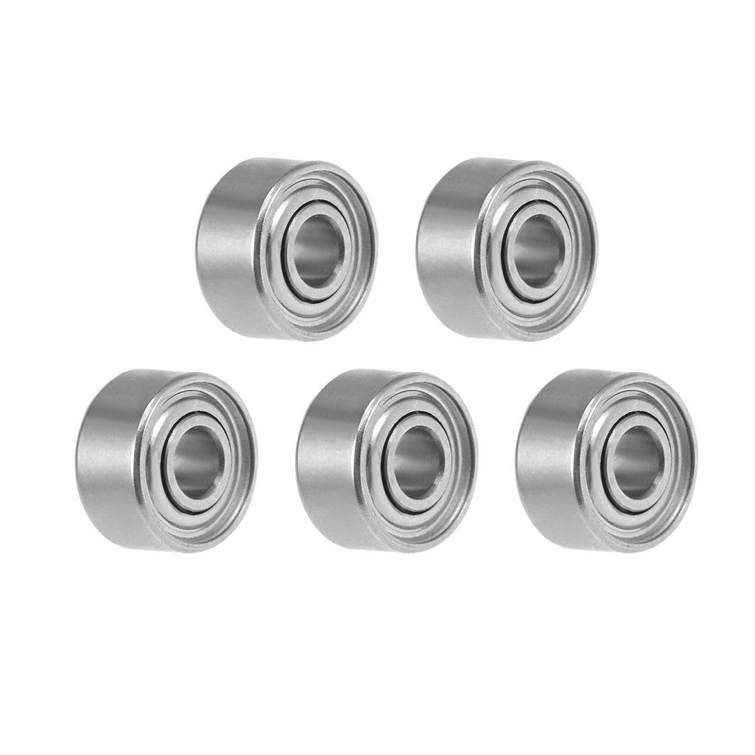 uxcell Uxcell Deep Groove Ball Bearings Metric Double Shielded Chrome Steel ABEC3 Z1 Level