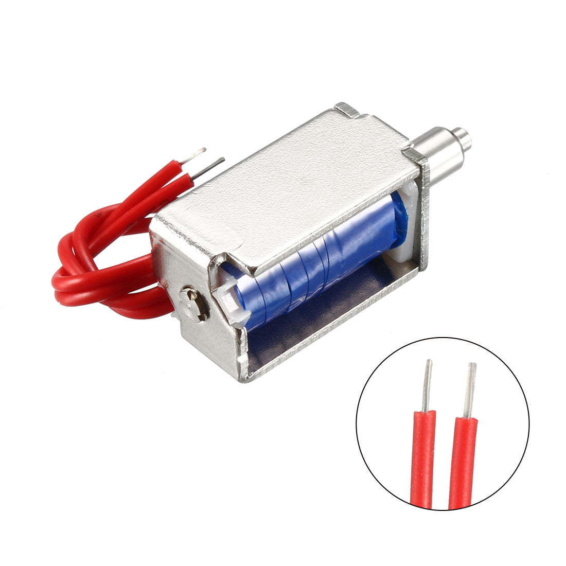 uxcell Uxcell DC 12V 0.29A 4mm Electromagnetic Solenoid Lock Pull Type for Coin Acceptor