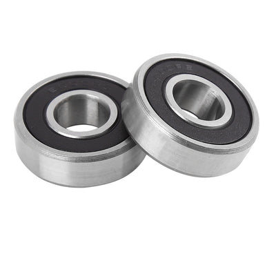 Harfington Uxcell 4pcs Universal 6000-2RS Deep Groove Sealed Shielded Ball Bearing for Car