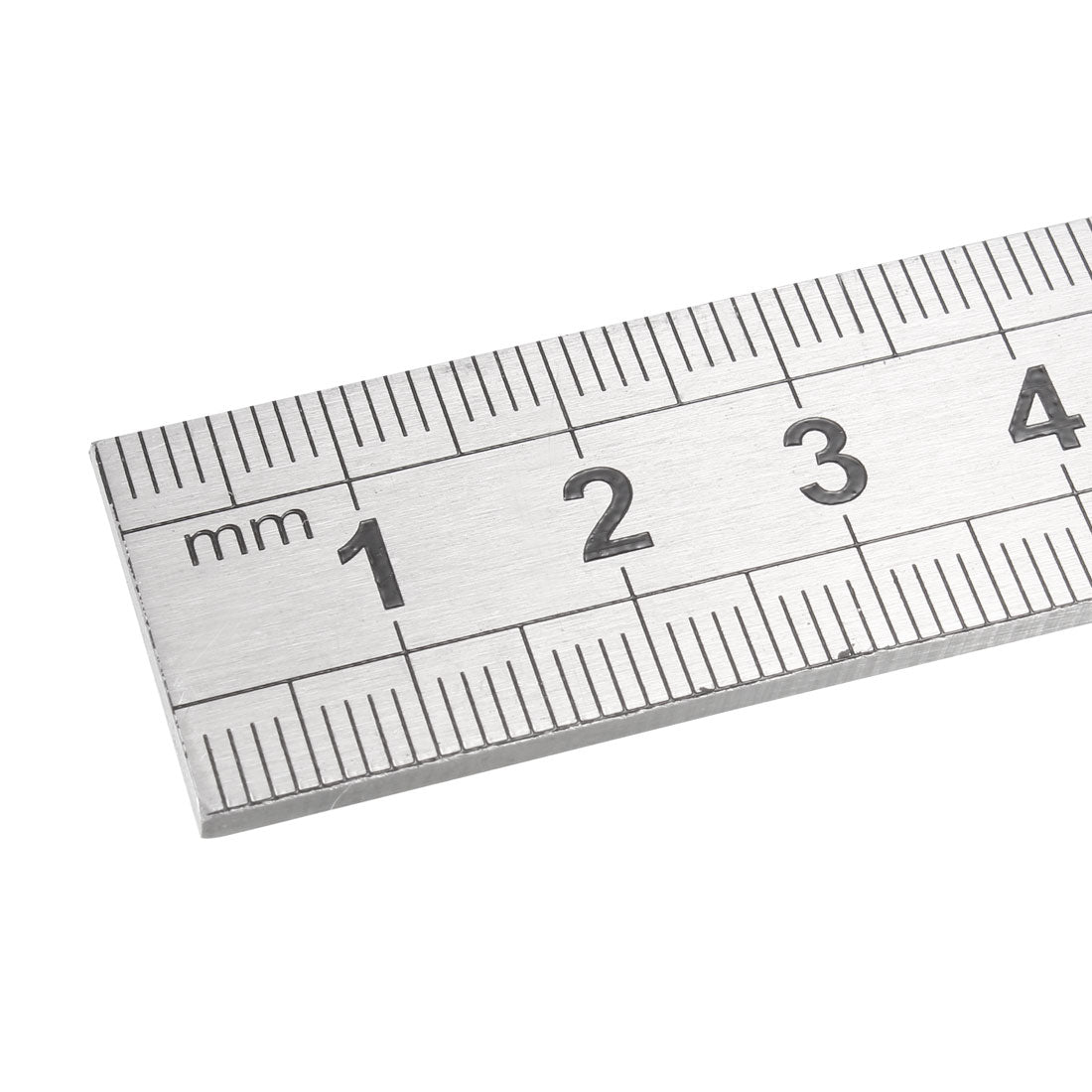 Wood Ruler 15cm 6 Inch 2 Scale Office Rulers Wooden Measuring Ruler 8pcs