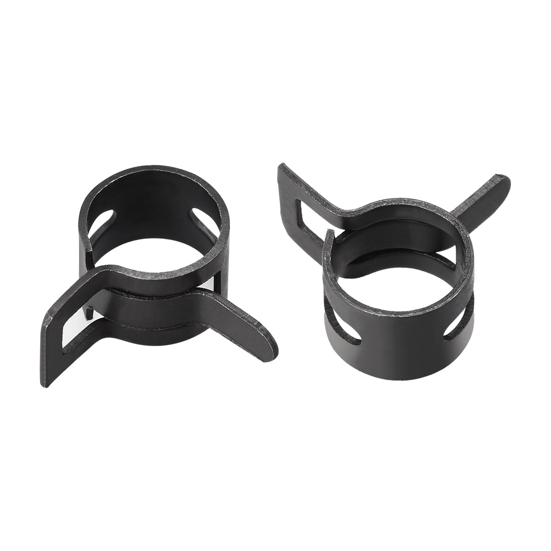 Spring Band Type Clamp Hose Fuel Line Silicone Tube Clips Manganese