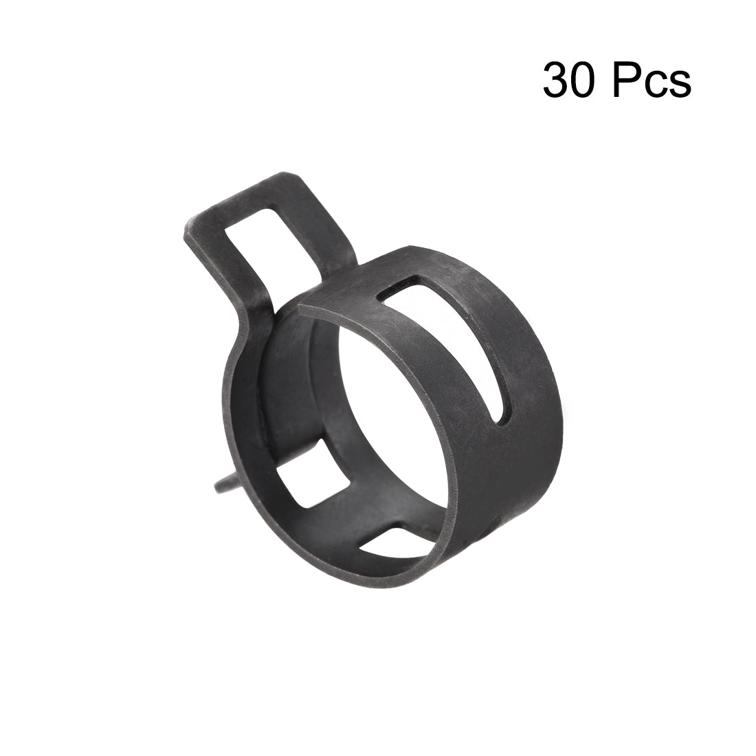 Spring Band Type Clamp Hose Fuel Line Silicone Tube Clips Manganese