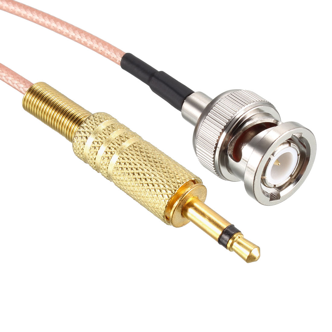 uxcell Uxcell BNC Male to 3.5mm (1/8") Male Coaxial Power Audio Cable Jumper Cable