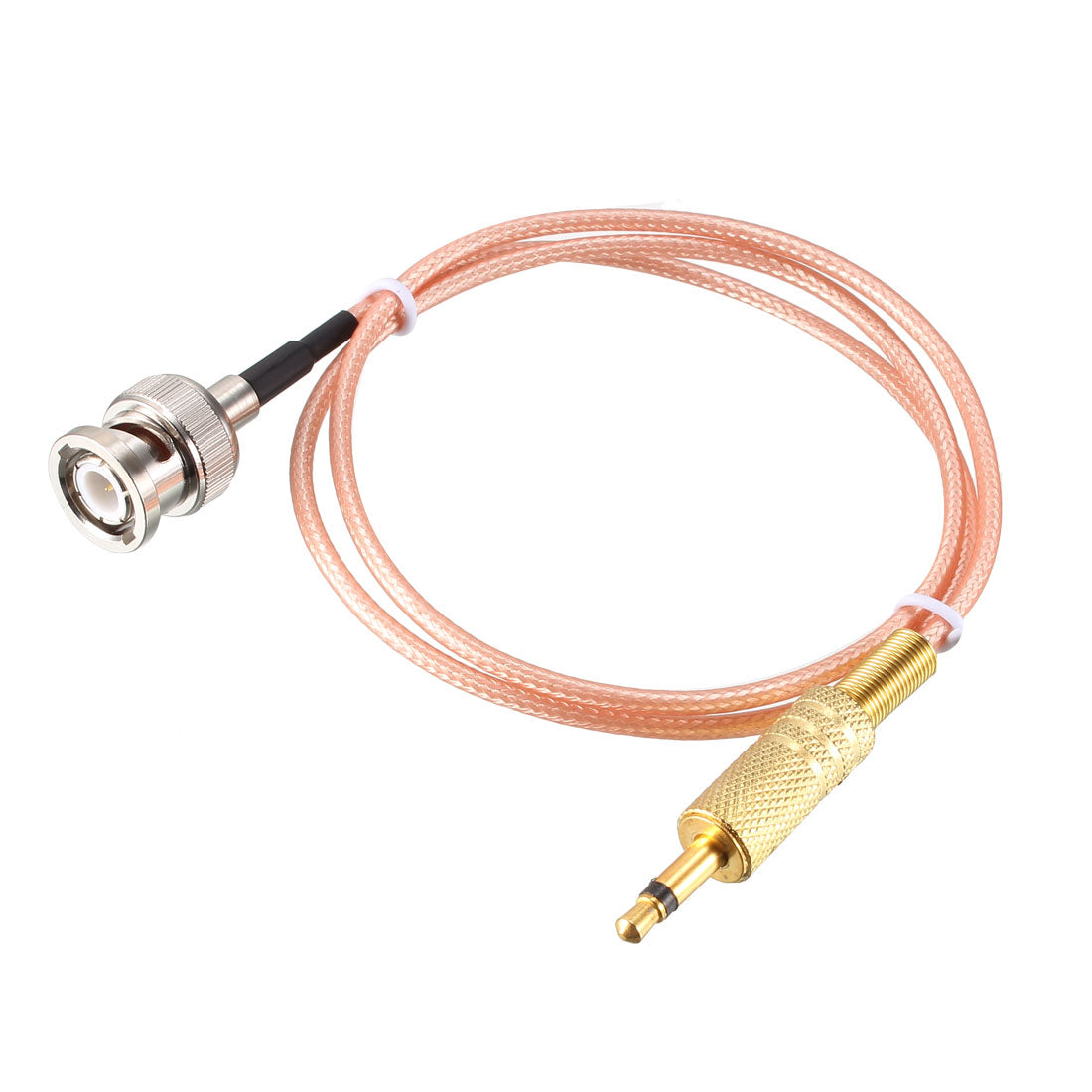 uxcell Uxcell BNC Male to 3.5mm (1/8") Male Coaxial Power Audio Cable Jumper Cable