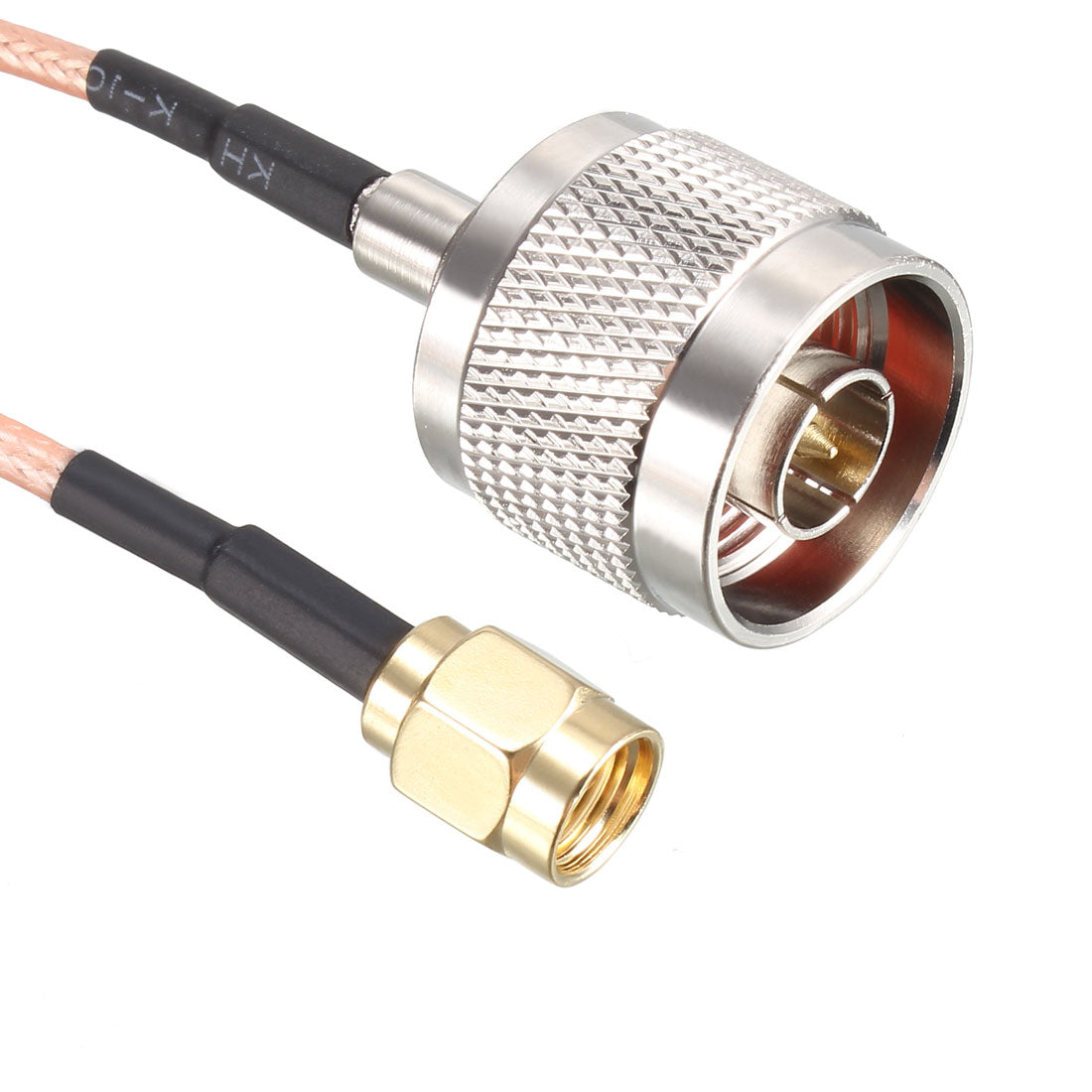 uxcell Uxcell RG316 Coax Cable N Male to RP-SMA Male Pigtail Cable 50 Ohm 0.66 Ft