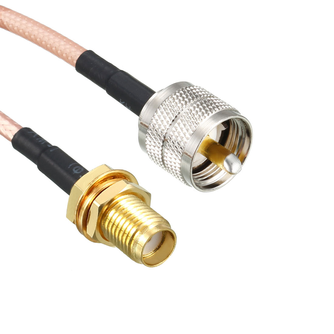 Uxcell Uxcell SMA Female Bulkhead to UHF PL-259 Male RG316 RF Coaxial Coax Cable 6 Ft