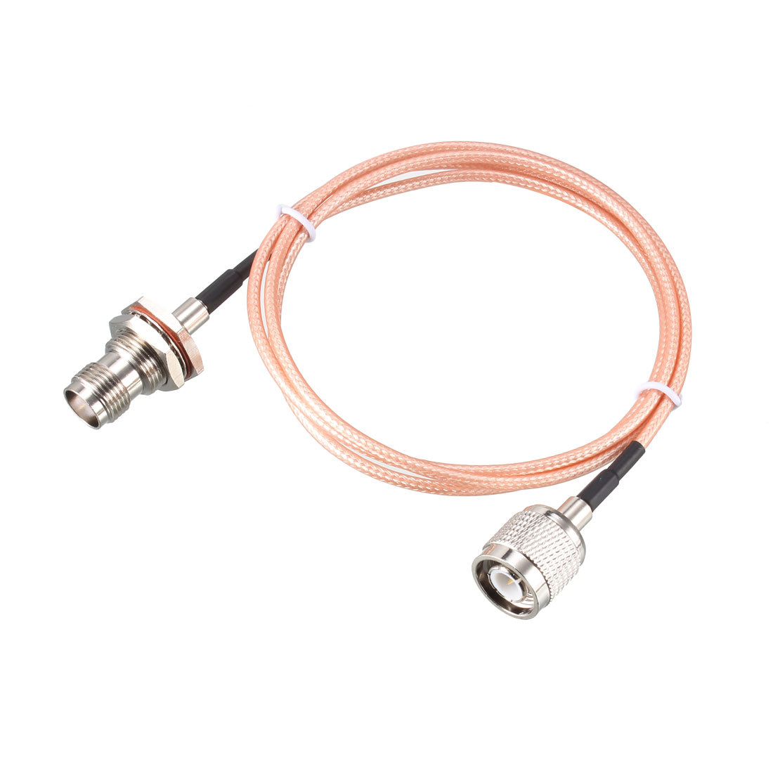 uxcell Uxcell RG316 RF Coaxial Cable TNC Male to TNC Female Bulkhead Pigtail Jumper Cable