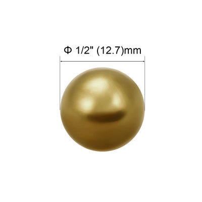 Harfington Uxcell 5/8" Precision Solid Brass Bearing Balls