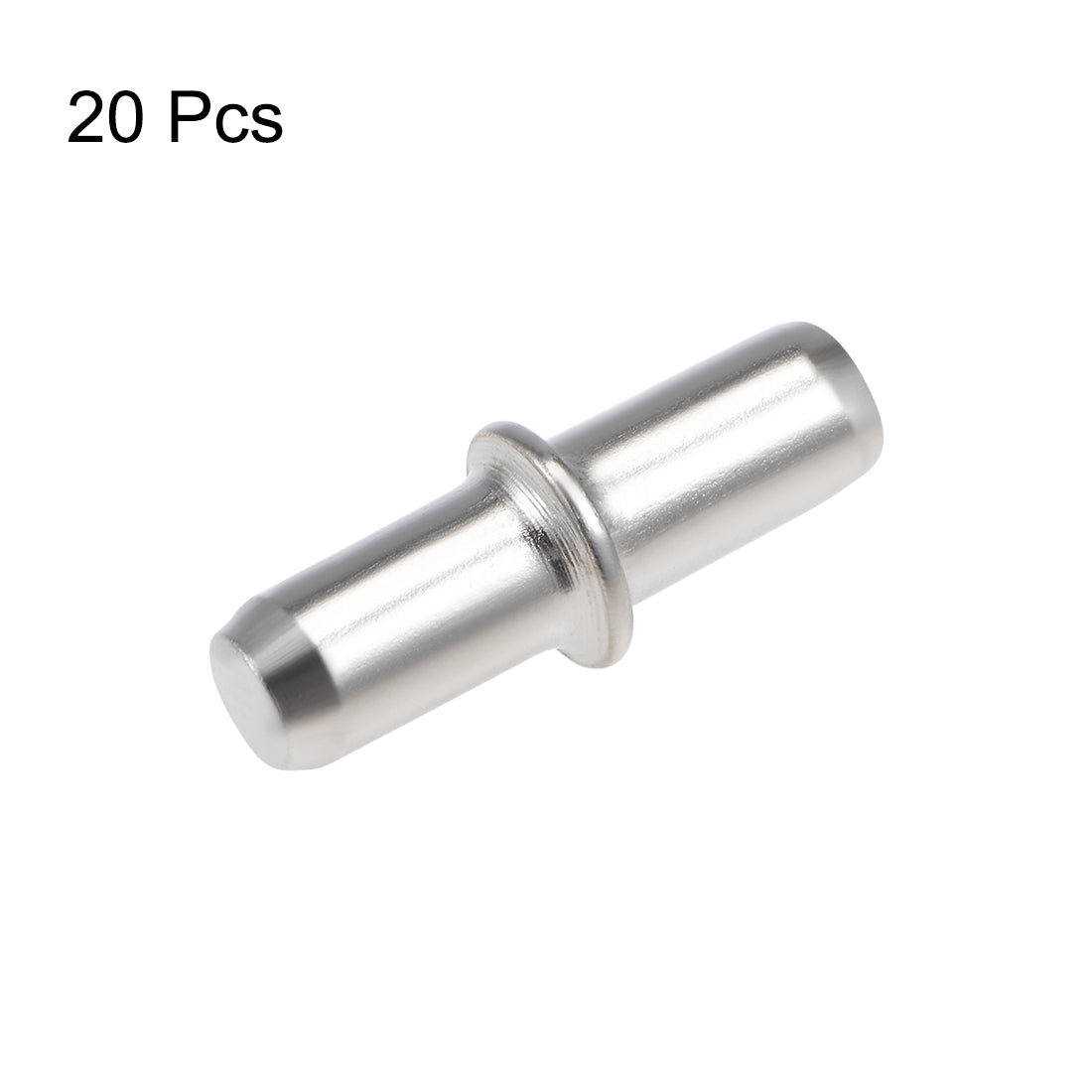 uxcell Uxcell Shelf Bracket Peg 5x19mm Nickel Plated Holder Support Pins for Cabinet 20 Pcs
