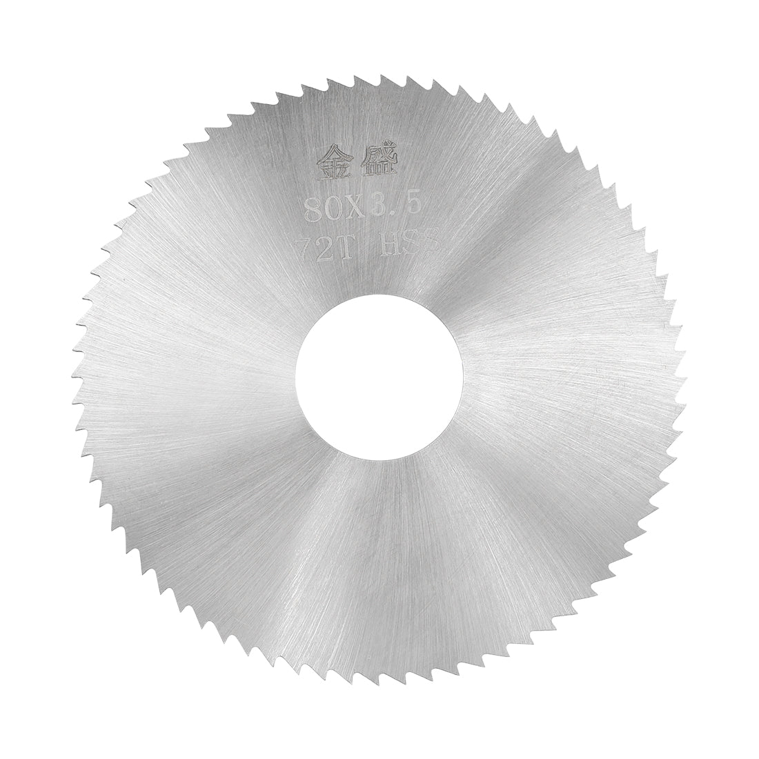 Uxcell Uxcell Circular Saw Blades 60x16x0.4mm 72 Teeth HSS Disc Cutting Blade for Wood Metal