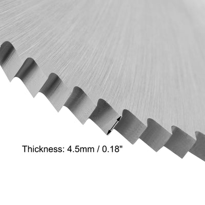 Harfington Uxcell Circular Saw Blades 60x16x5mm 72 Teeth HSS Disc Cutting Blade for Wood Metal