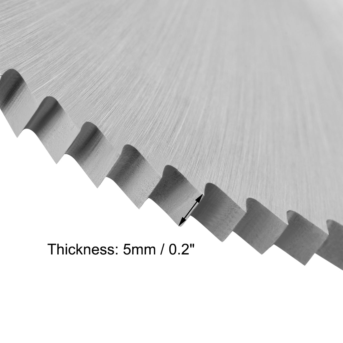Uxcell Uxcell Circular Saw Blades 60x16x5mm 72 Teeth HSS Disc Cutting Blade for Wood Metal