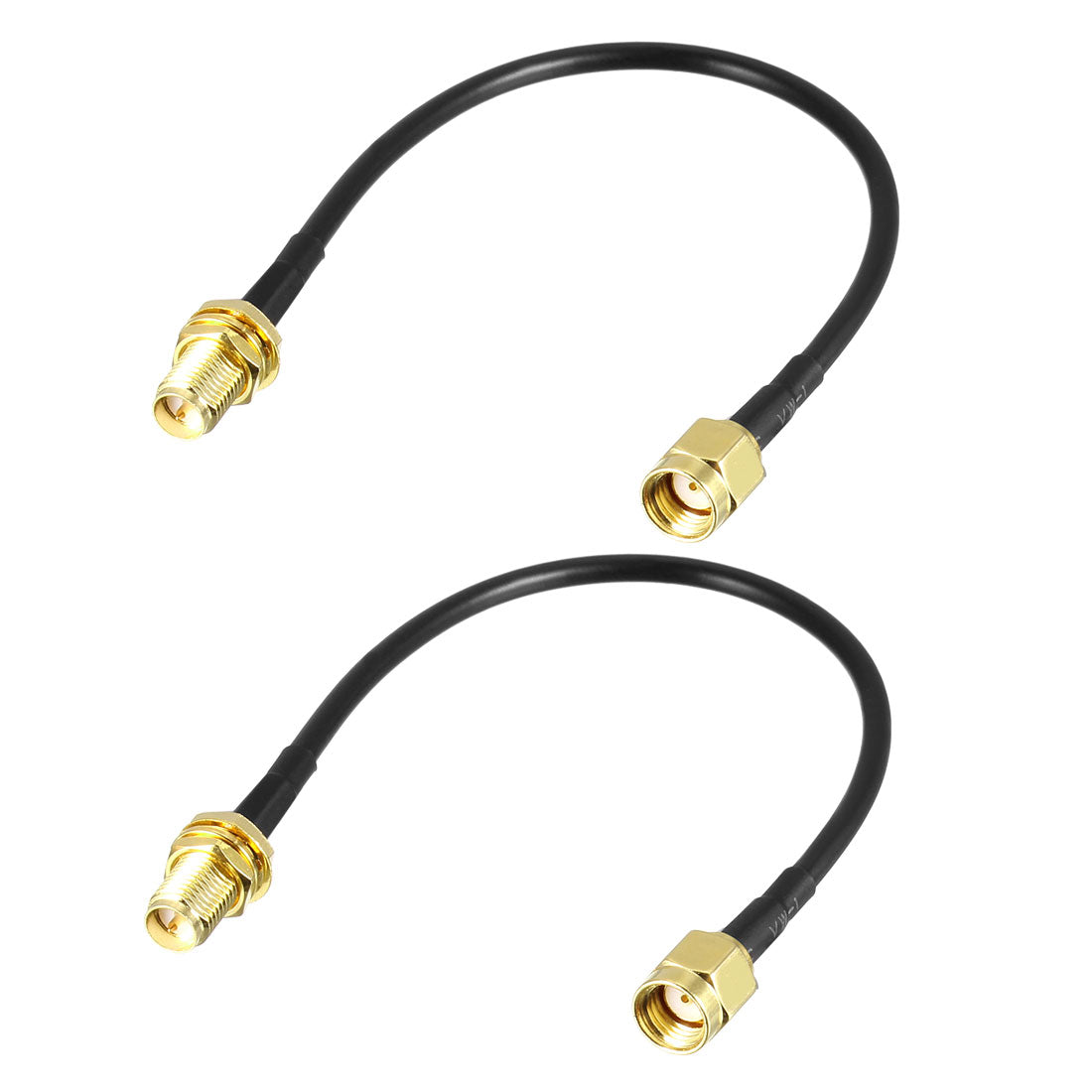 Uxcell Antenna Extension Cable RPSMA Male to RPSMA Female RG174