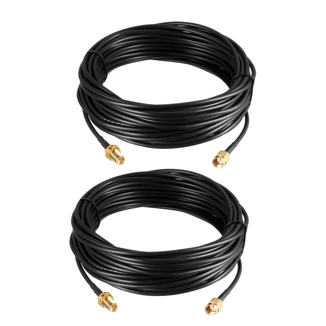 uxcell Uxcell SMA Extension Cable SMA Male to SMA Female Antenna Coax Cable RG174 33 ft 2pcs