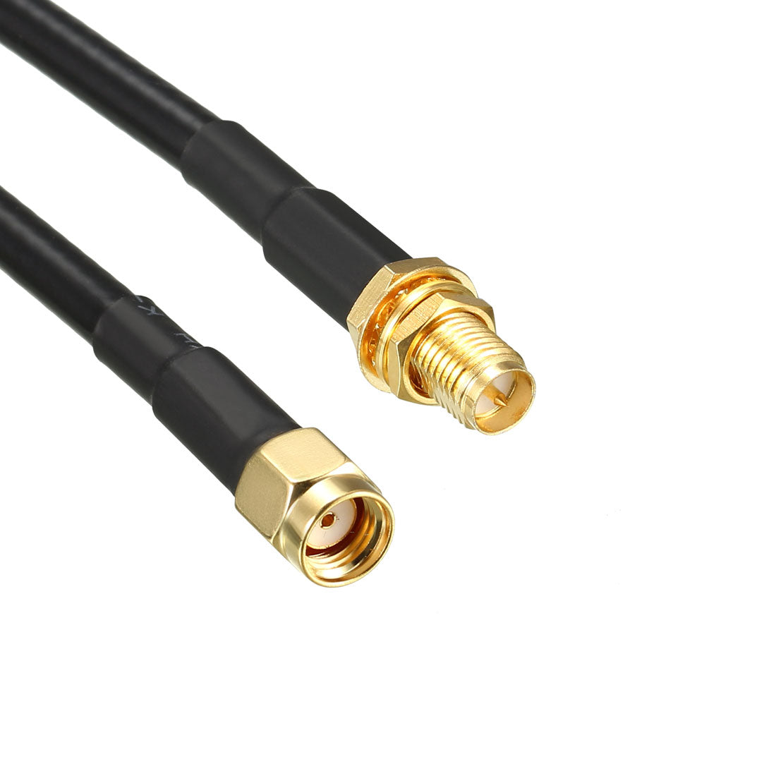Uxcell Uxcell Antenna Extension Cable RP-SMA Male to RP-SMA Female Coax Cable 26 Ft RG58