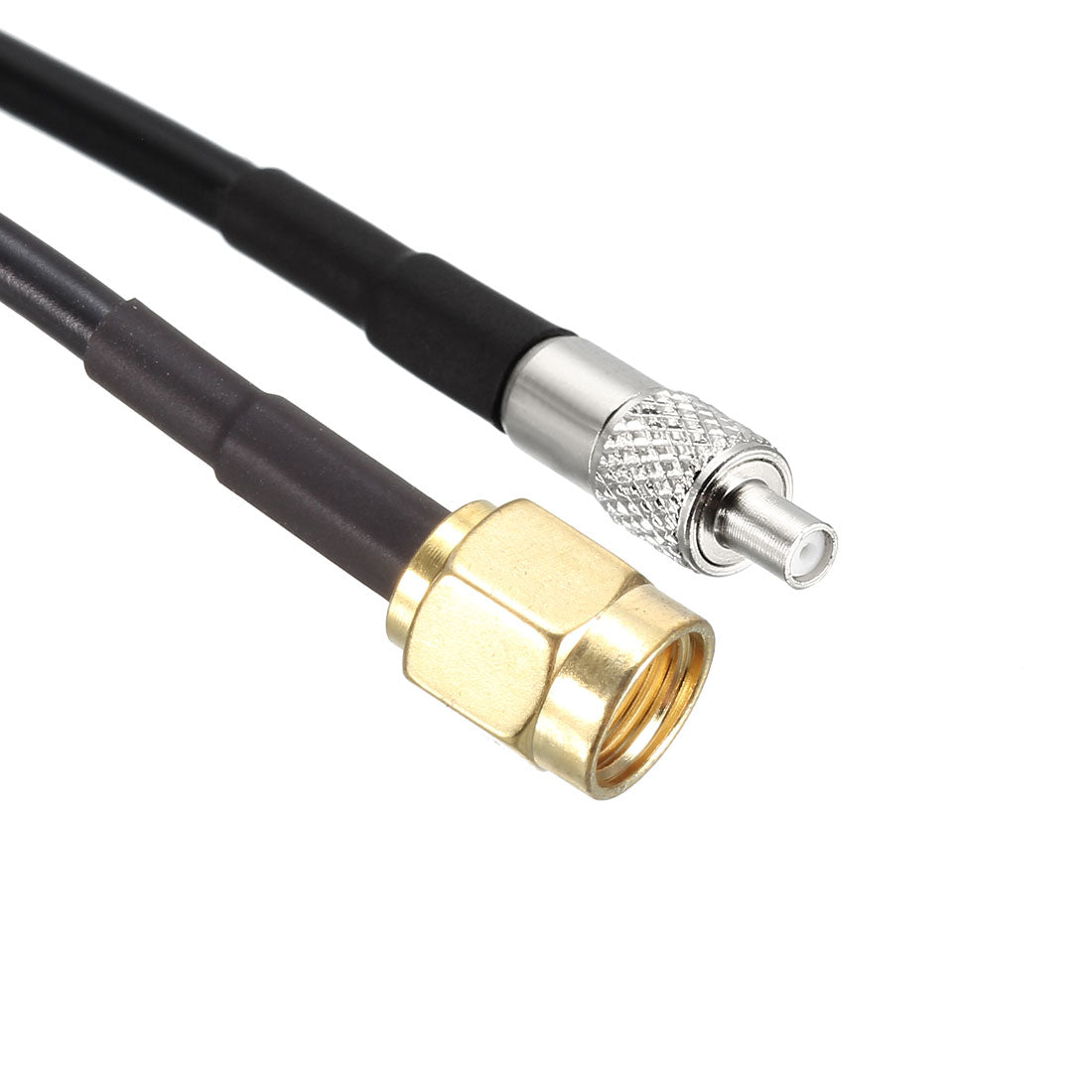 uxcell Uxcell RP-SMA Male to TS9 Female RG174 RF Coaxial Cable 10 Inch 2pcs