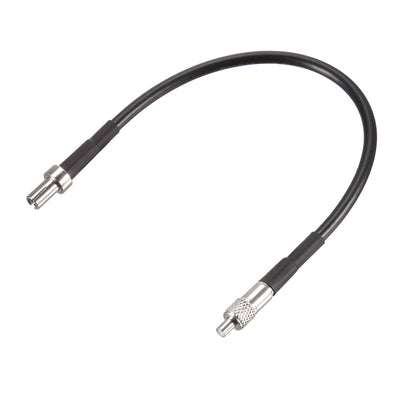 uxcell Uxcell TS9 Male to TS9 Female RF Coaxial Extension Cable RG174 Jumper Cable 0.5 Ft