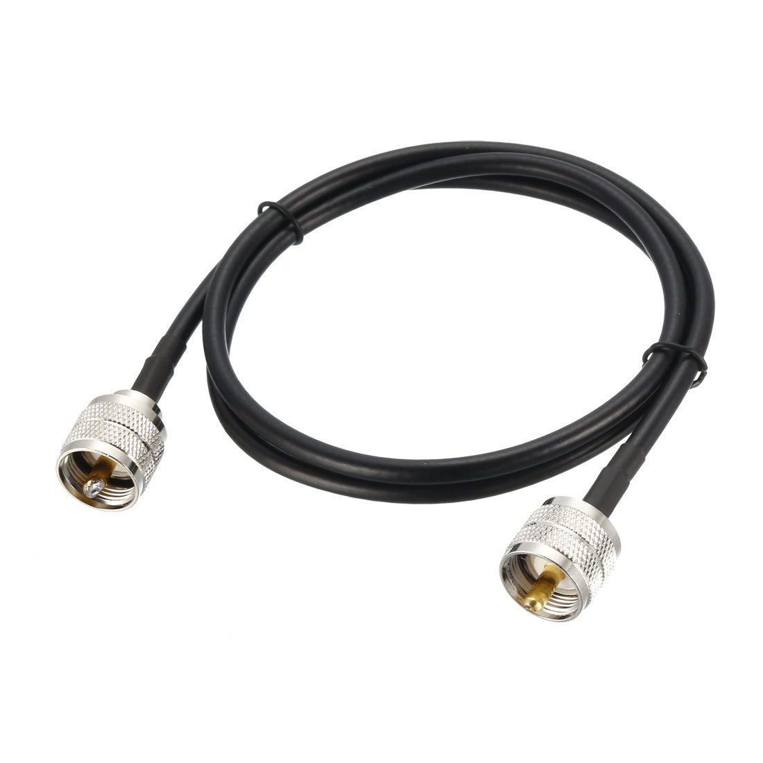 uxcell Uxcell RG58 RF Coax Cable UHF (PL259) Male to UHF (PL259) Male Antenna Cable