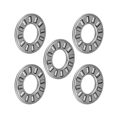 Harfington Uxcell Thrust Needle Rollers Bearings with Washers Chrome Steel