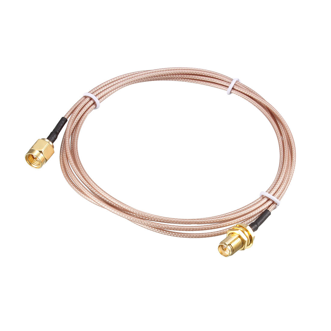 Uxcell Uxcell Low Loss RF Coaxial Cable Connection Coax Wire RG-178 SMA Male to RP-SMA Female 1.6ft