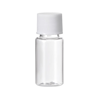 uxcell Uxcell Plastic Lab Chemical Reagent Bottle, 10ml/0.34oz Wide Mouth Sample Sealing Liquid Storage Container, Transparent 20pcs