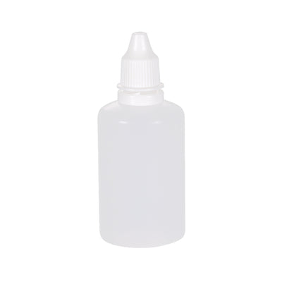 Harfington Uxcell 50ml/1.7 oz Empty Squeezable Dropper Bottle 20pcs