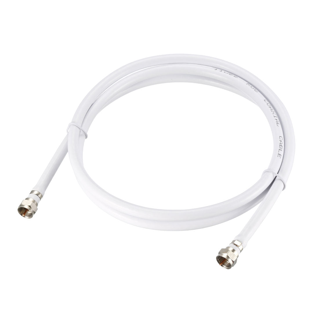uxcell Uxcell RG6 Coaxial Cable With F Type Male to F Type Male Connectors