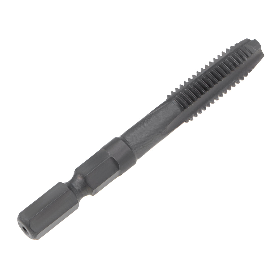 uxcell Uxcell Metric Machine Tap M8 Thread 1.25 Pitch H2 3 Flutes Hex Shank High Speed Steel