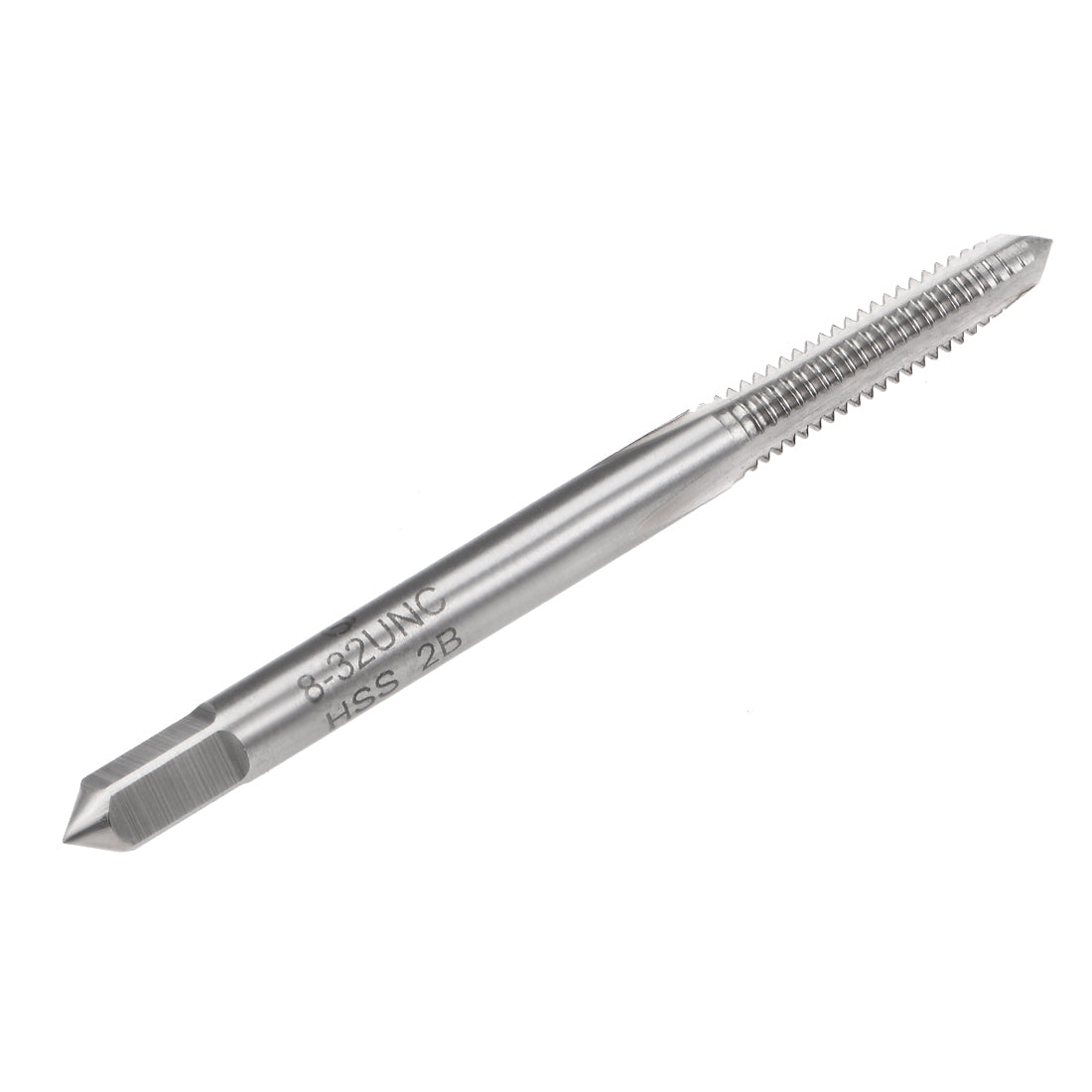 Uxcell Uxcell Machine Tap 12-24UNC Thread Pitch 2B Class 3 Flutes High Speed Steel