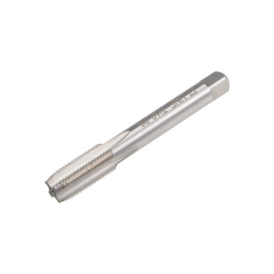 uxcell Uxcell Machine Tap 7/16-20 UNF Thread Pitch 4 Straight Flutes H2 High Speed Steel