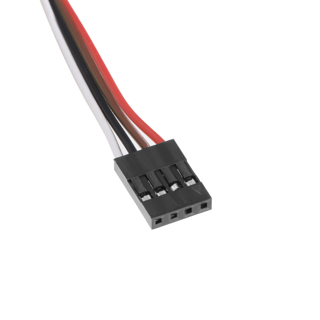 uxcell Uxcell Breadboard Jumper Wires 4-Pin 40cm Female to Tined Tip Cable for Arduino