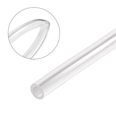 Harfington Uxcell PVC Vinyl Tubing Plastic Flexible Water Pipe