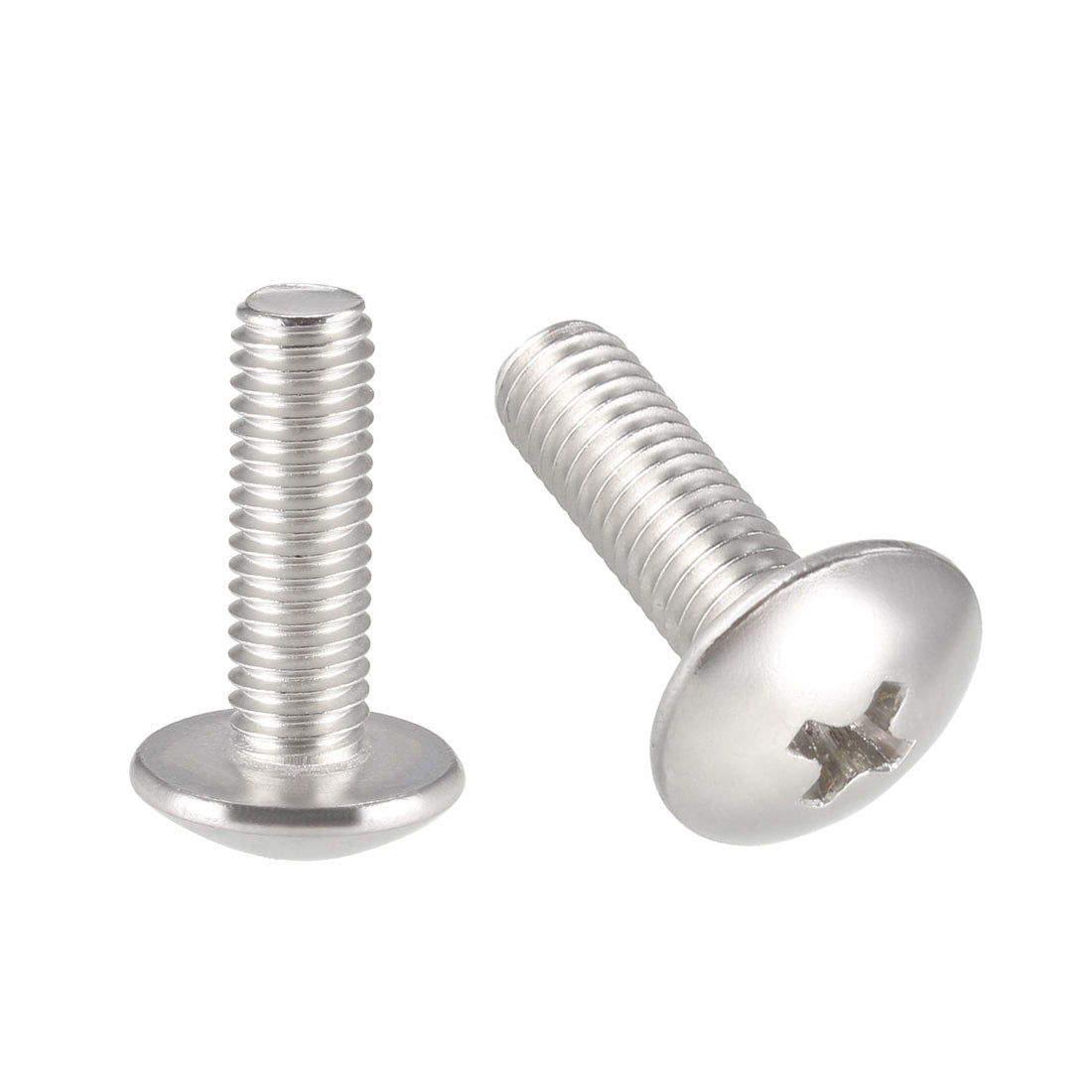 uxcell Uxcell Machine Screw Phillips Truss Head 304 Stainless Steel
