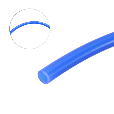 Harfington Uxcell Pneumatic Hose Tubing,4mm OD 2.5mm ID,Polyurethane PU Air Hose Pipe Tube,2 Meter 6.56ft,Blue