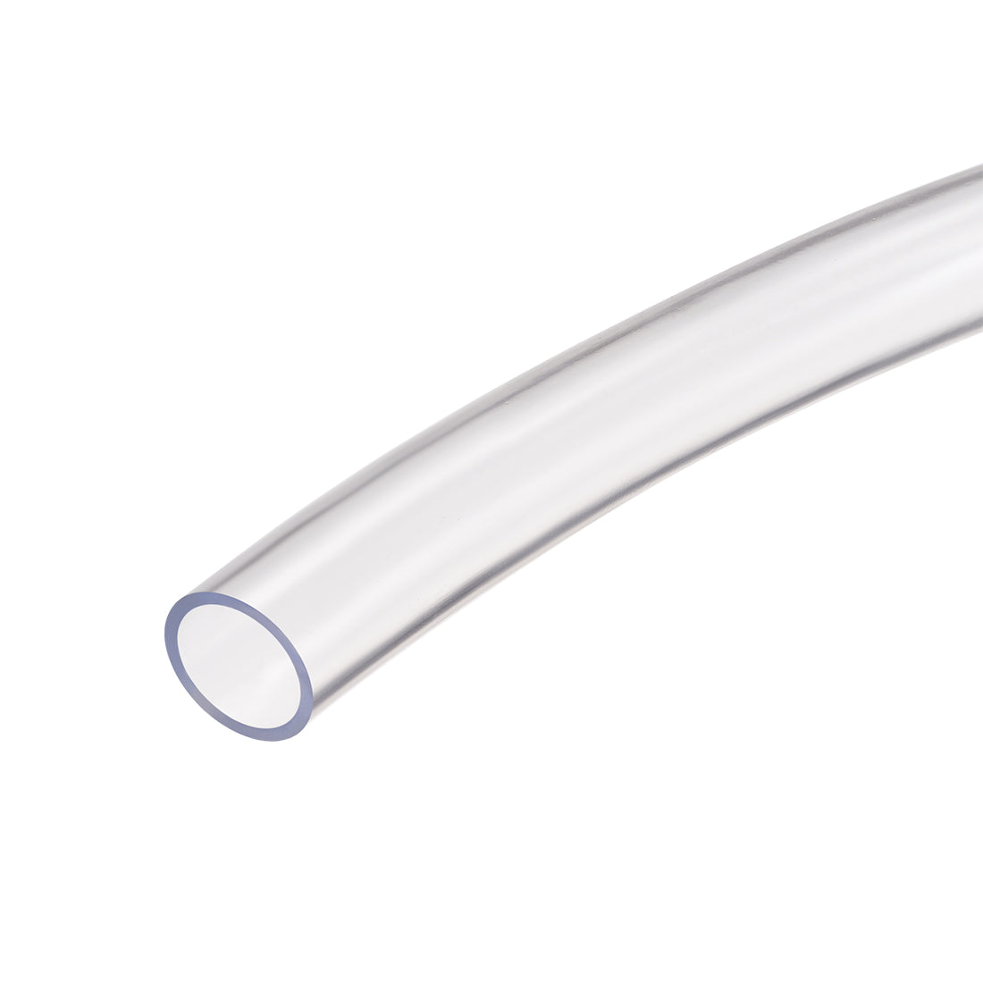 uxcell Uxcell PVC Clear Vinly Tubing,16mm ID x 19mm OD,4m,Plastic Flexible Hose Tube,Flex Pipe for Water,Beverage Pump